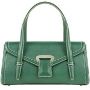 BUTI Borsa Bauletto Verde fatta a mano con pelle italiana
